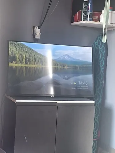 Tv e caixa