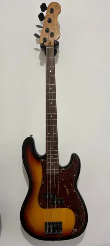 Contrabaixo Tagima TP-4 Special Series + Cap. Perfect Tone + Jogo Elixir 045 Novo