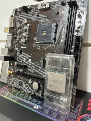 Kit Gamer Ryzen 5 5500 + MSI A520m-a Pro