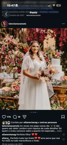 Vestido de noiva tamanho G - BELÍSSIMO