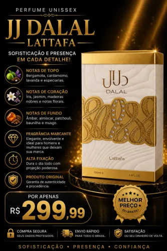 LATTAFA DALAL 100ml Unissex, ORIGINAL