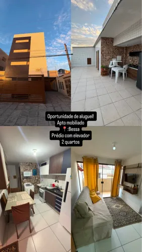 APARTAMENTO MOBILIADO PARA LOCAÇÃO NO BESSA