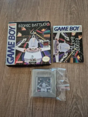 Fita Bionic Battler de Game Boy + Caixa e Manual Originais