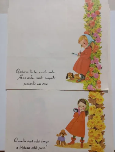 Papel de Carta anos 80