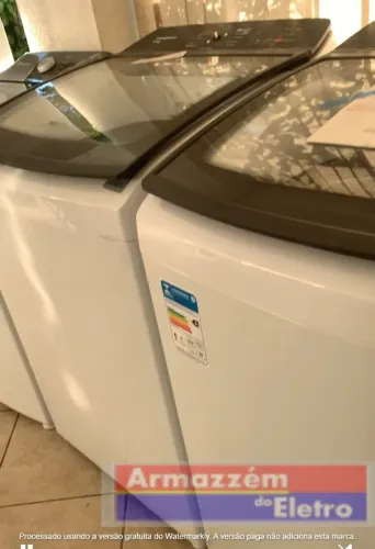 Lavadoras e Lava e Seca NOVAS de Ponta de Estoque ARMAZZEM DO ELETRO