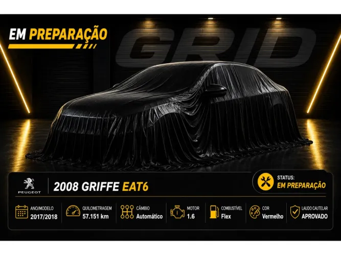 Peugeot 2008 Griffe 1.6 Flex 16V 5P Aut. 2018