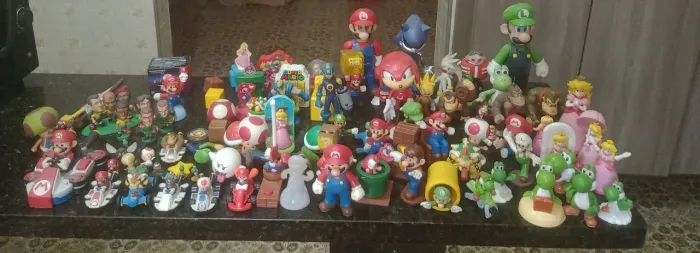 Troco 175 brinquedos McDonald's e originais de outras marcas,(leia a descrição)