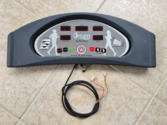 Painel com Placa e Chave para Esteira Ergométrica Dream Fitness DR2110 (Peça Original) 