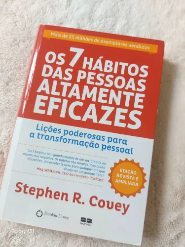Livro - Os 7 Hábitos das Pessoas Altamente Eficazes