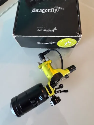 Tattoo Dragon fly X2 com adaptador de cartucho (novos)