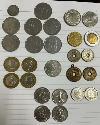 Coleção de Moedas Antigas e Raras