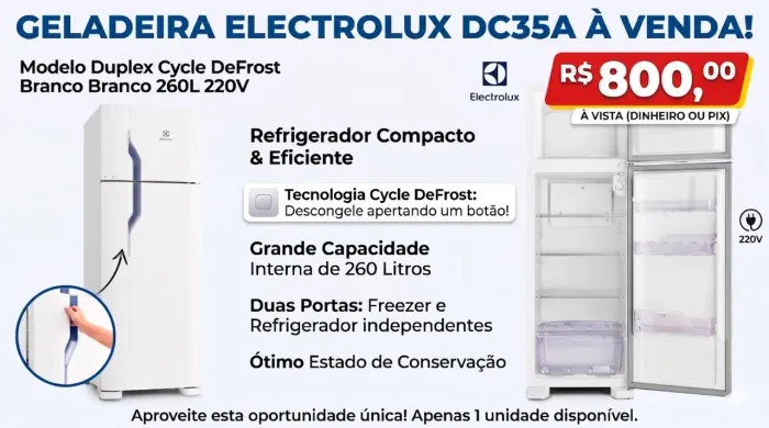 Vendo geladeira