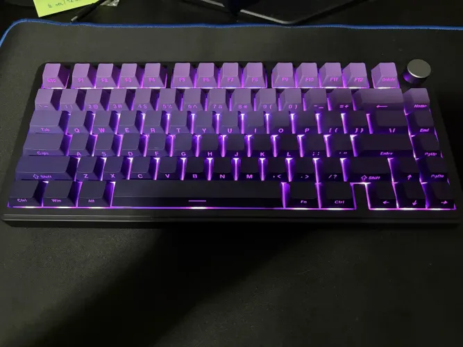 Teclado RGB Attack Shark X85 Purple