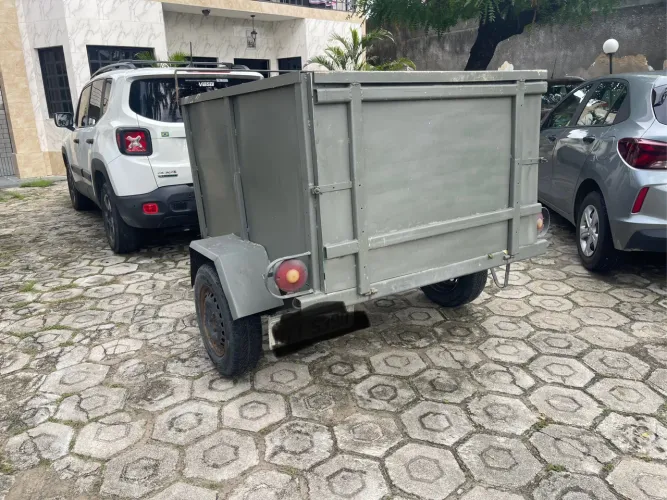 Carrocinha Reboque Emplacada