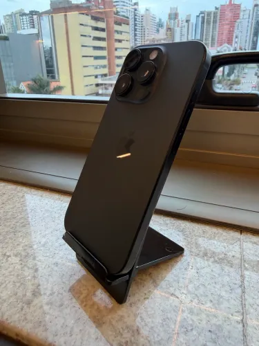 iPhone 16 Pro 128GB Black- SEMINOVO - LOJA FÍSICA 