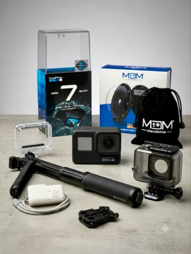 GoPro Hero 7 Black ORIGINAL + Kit Meudome Completo (Impecável)