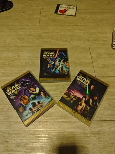 Lote Coleção DVDs Star Wars 6 Filmes (Episódios I ao VI) Originais