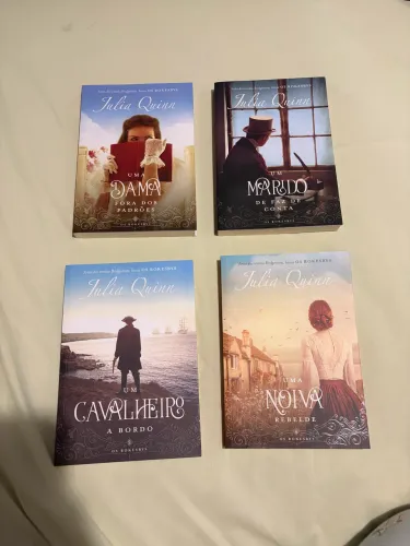Livros Julia Quinn - Série Os Rokesbys (podem ser vendidos separadamente (15 cada)