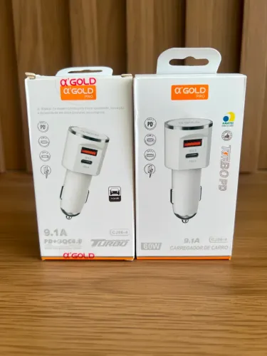 Conector de carro USB