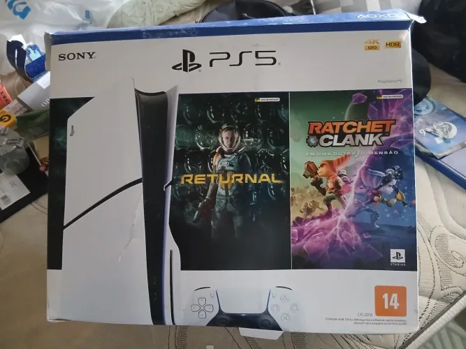 Ps5 novo, incluso mais dois jogos