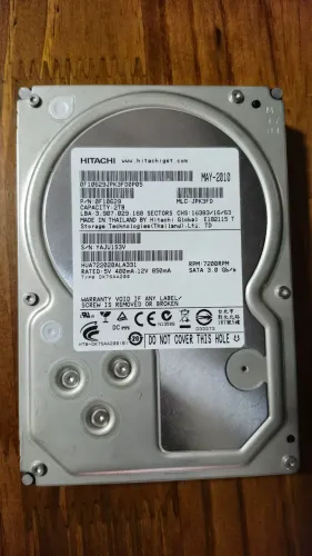 HD Hitashi 2tb sata 3.0 gb/s 7200rpm