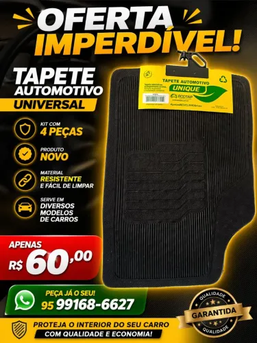 Vende-se jogo de tapete