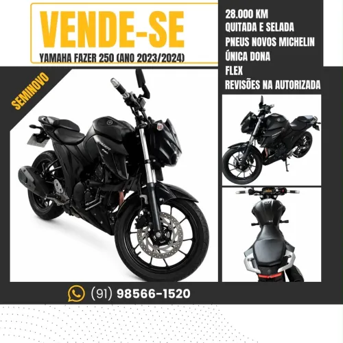 Yamaha Fazer 250 Flex, modelo 2023/2024