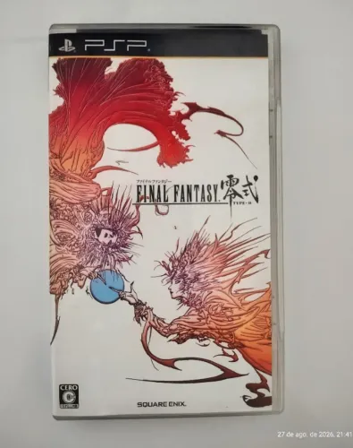 Jogo Final Fantasy Type-0 PSP 2 Discos Original JAP