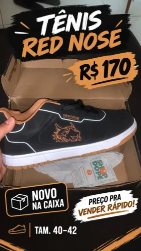 TÊNIS REDNOSE NOVO NA CAIXA