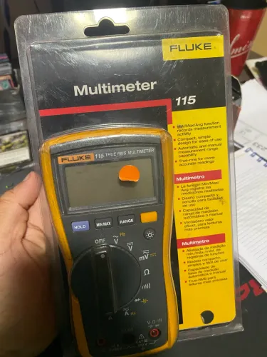 Multímetro Fluke 115 True RMS - Na Caixa (Estado de Novo)