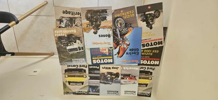 Encartes de carros e motos