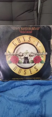 Disco vinil do Guns rosses com 2 Lps + poster+ foto edição limitada