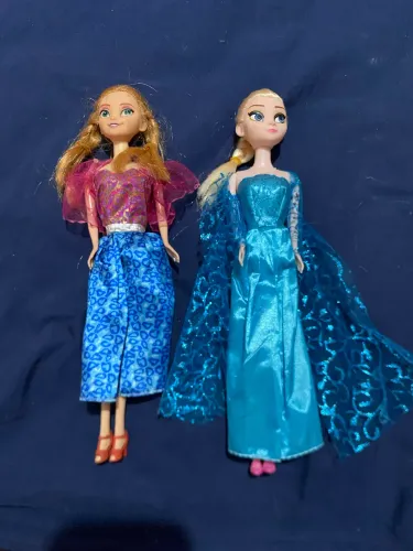 Bonecas Ana e Elsa 