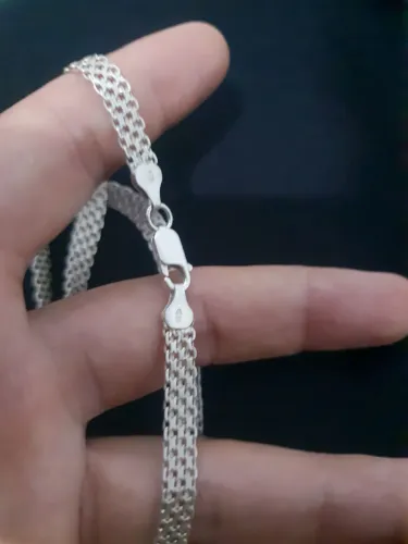 Cordão de prata 925 legítima 