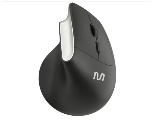 MOUSE VERTICAL SEM FIO MS800 2.4GHZ PRETO - MO384