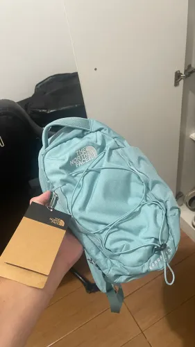 Mochila The North Face Original Nova Azul Tiffany - Com Etiqueta