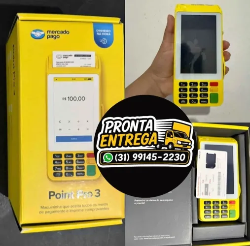 Maquininha de cartão point novo modelo