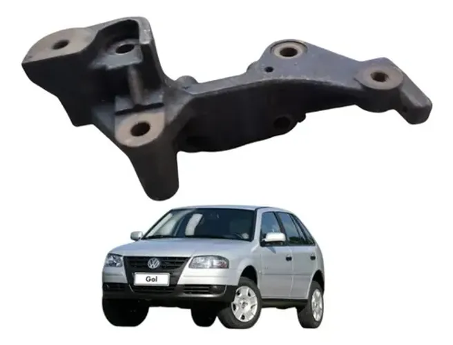 Suporte Bomba Direção Hidráulica Gol Saveiro Ap 1998 A 2006