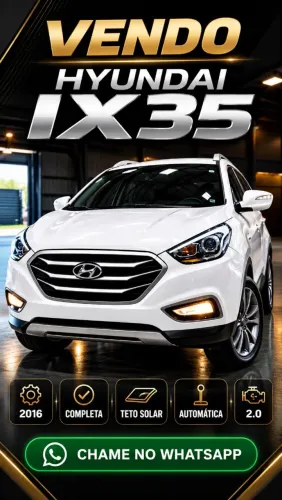 Hyundai IX35 GLS 2.0 16V 2WD Flex Aut. 2016