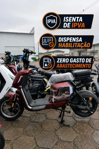 Scooter Elétrica N13 0km Autonomia 70km R$6.999,00