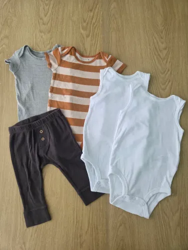 kit 5 peças bebê carters 6 meses