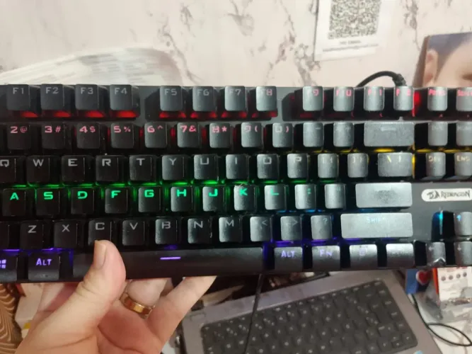 Teclado gamer top