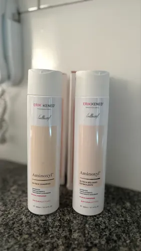 Kit shampoo e Hi-Tech Bálsamo Estimulante Erik Kened 