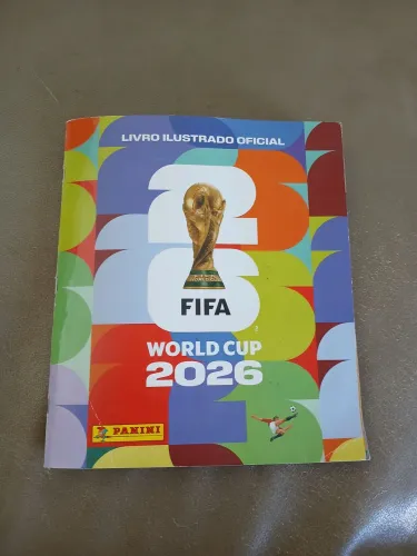 Álbum da copa 2026 COMPLETO ( figurinhas coladas)