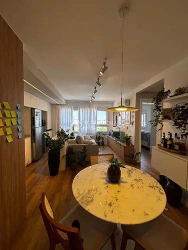 Apartamento á venda mobiliado central em Canoas, no residencial SENSE!