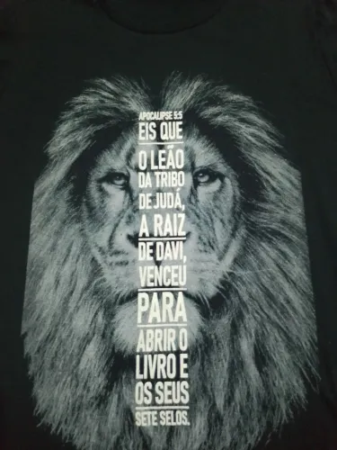 Vende-se blusa bíblica