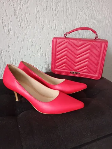 Kit sapato e bolsa número 36
