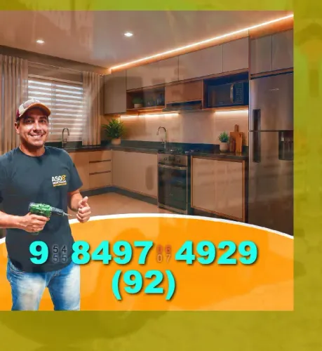 Montagem de Móveis profissional, rapidinho e com preço acessível! Contato: 92?9?8497?4929