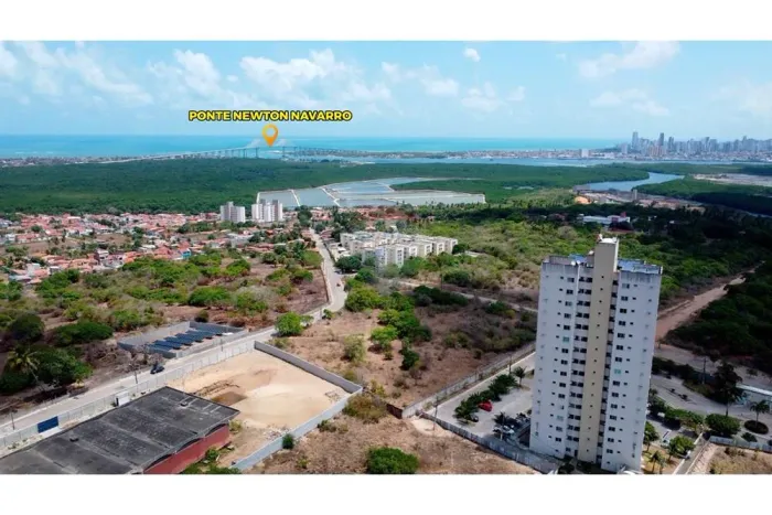 Terreno com Vista Privilegiada para a Ponte Newton Navarro e Dunas de Genipabu Oportunida