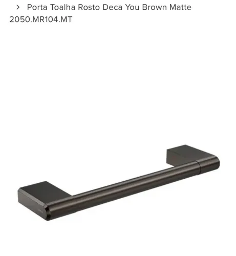 Porta Toalha Deca Brown